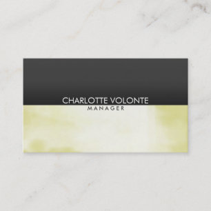 Elegant Stylish Gray Artwork Professional Business Card