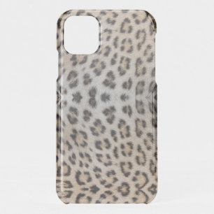Elegant stylish leopard cheetah fur animal print iPhone 11 case