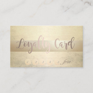 Elegant Stylish, Luminous Loyalty Card