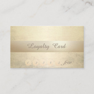 Elegant Stylish, Luminous , Stripe Loyalty Card