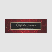 Elegant Stylish Trendy Gold Glitter Frame Name Tag Zazzle Com Teacher created resources colorful vibes name tags/labels, 6 packs of 36. elegant stylish trendy gold glitter