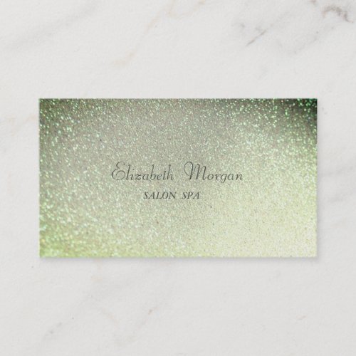 Elegant Stylish Modern Proffesional Glittery Business Card