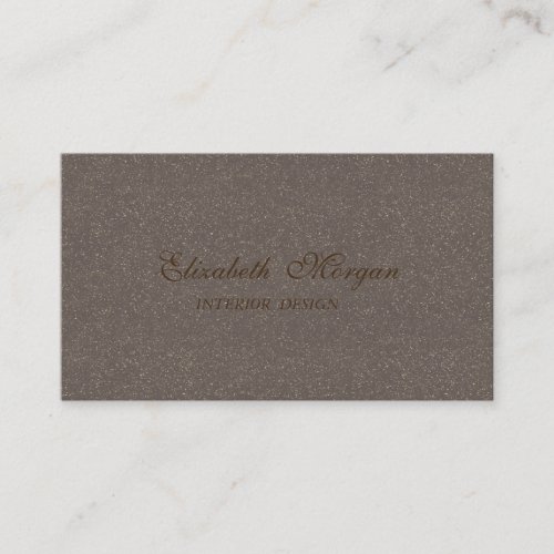 Elegant Stylish Modern Proffesional Glittery Business Card