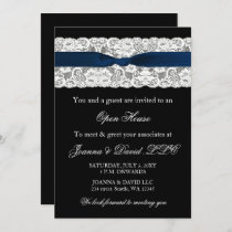 Elegant Stylish Navy Corporate Invitation