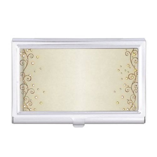 Elegant Stylish Proffesional_ Gold_ Business Card Case