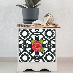Elegant Stylish Romantic Floral Pattern Decoupage Tissue Paper
