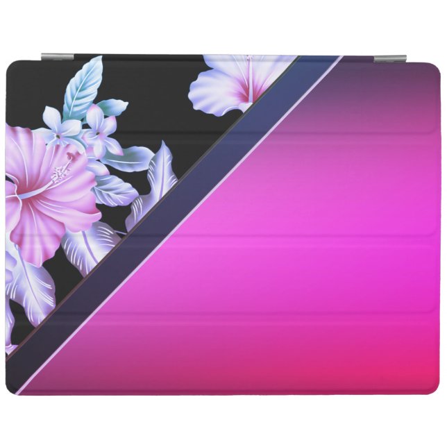 Elegant Stylish Sophisticated ,Flowers iPad Smart Cover (Horizontal)