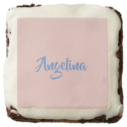 Elegant Stylish Trendy Unique Handwriting Script Brownie