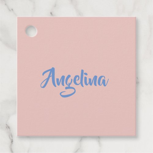 Elegant Stylish Trendy Unique Handwriting Script Favor Tags