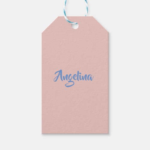 Elegant Stylish Trendy Unique Handwriting Script Gift Tags