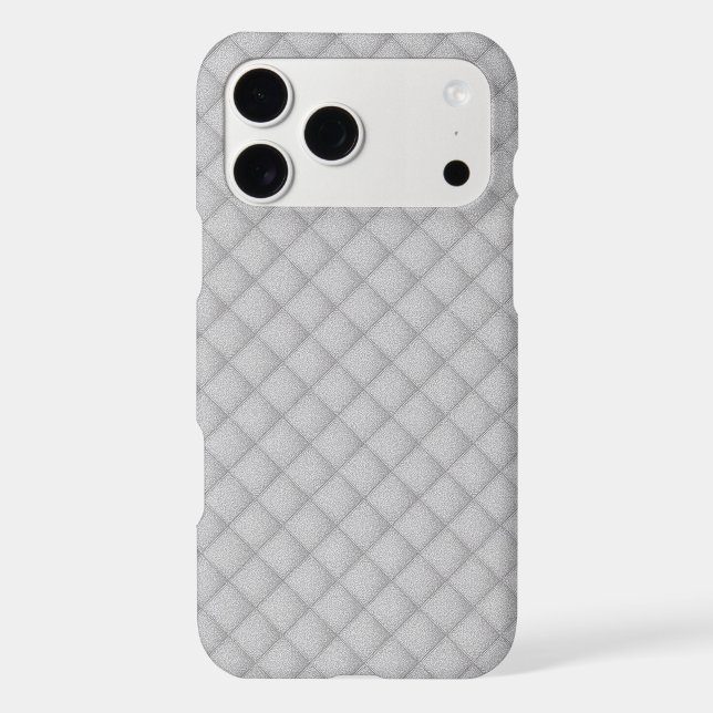 Elegant Stylish White Texture Case-Mate iPhone Case (Back)