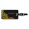 Elegant Stylized Chrysanthemums Custom Luggage Tag