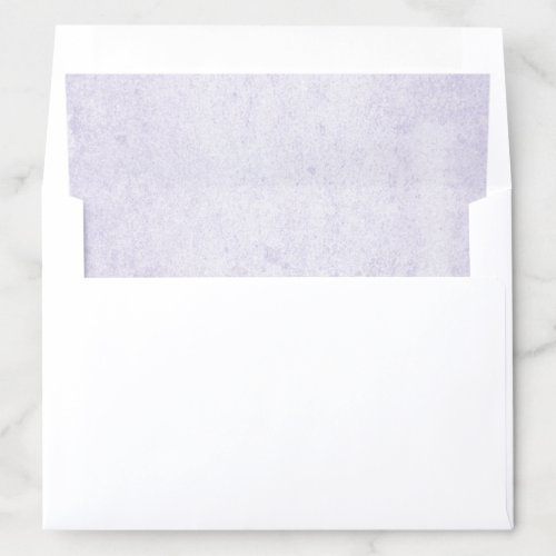 Elegant Subtle Purple Watercolor Envelope Liner