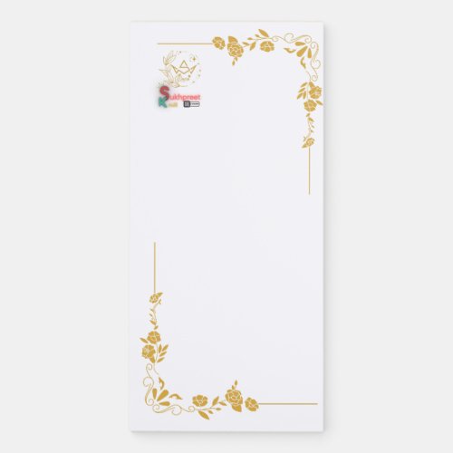 Elegant Sukhpreet Kaur Notepad _ Perfect Gift