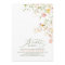 Elegant Summer Meadow Wildflowers Bridal Shower