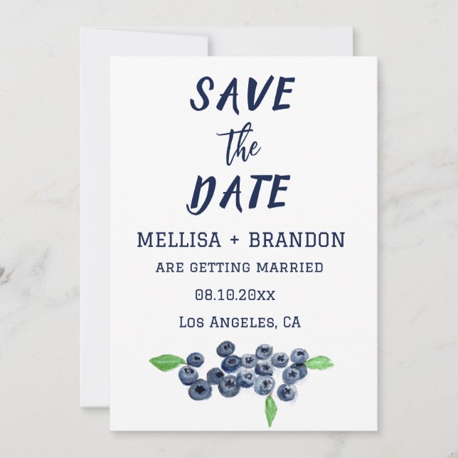Elegant Summer Ocean Waves Beach Wedding Invitation (Front)