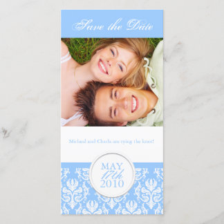 Elegant Summer Save the Date Photocard