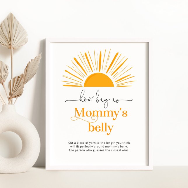 Elegant sun how big is mommy's belly game poster (Creator Uploaded)
