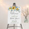 Elegant Sunflowers Eucalyptus Floral Bridal Shower