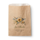 Elegant Sunflowers Eucalyptus Greenery Wedding