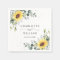Elegant Sunflowers Eucalyptus Greenery Wedding