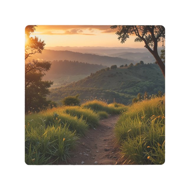 ELEGANT Sunset Art Print (Front)