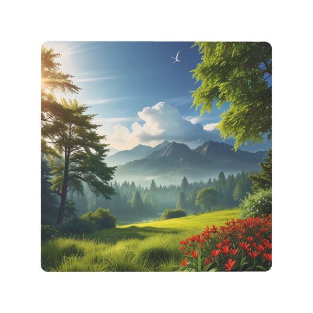 ELEGANT Sunset Art Print (Front)