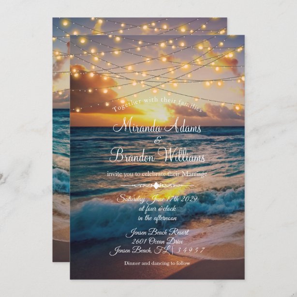 Clock Invitations Zazzle