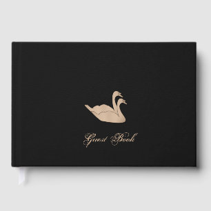 Elegant Swan Guest Book