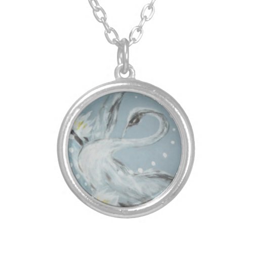 Elegant Swan Necklace