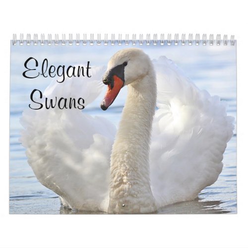 Elegant Swans Calendar
