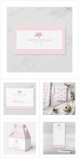 Elegant Sweet Pea Floral Collection