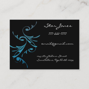 Elegant Swirl Business Card -