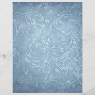 Elegant Swirl Design Scrapbooking Paper