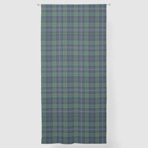 Elegant Tartan Country Plaid Checkered Robertson Sheer Curtains