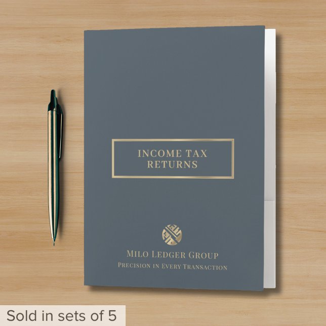 Elegant Tax Return Folders for Accountants (Creator Uploaded)
