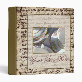 Elegant Tea Binder