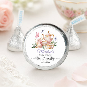 Elegant Tea Party Butterflies Baby Shower Hershey®'s Kisses®