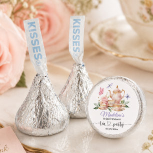 Elegant Tea Party Butterflies Bridal Shower Hershey®'s Kisses®