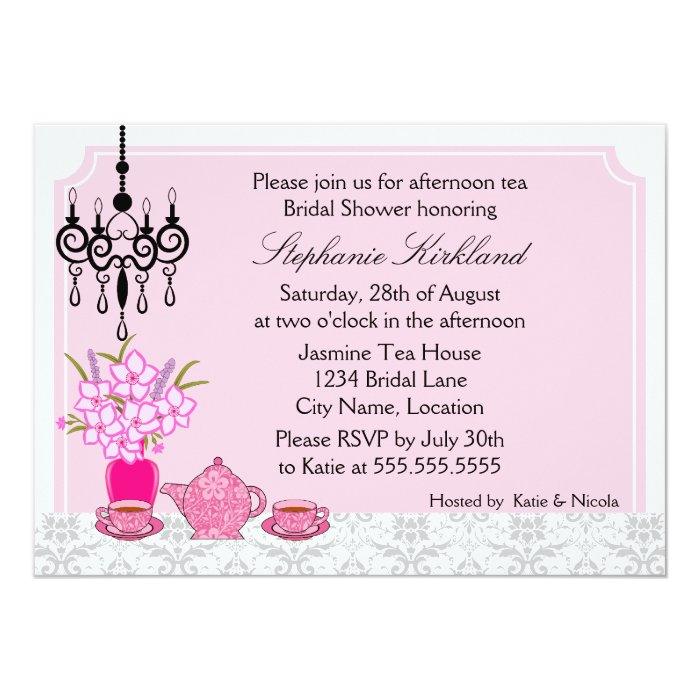 Elegant Tea Party Invitations 10