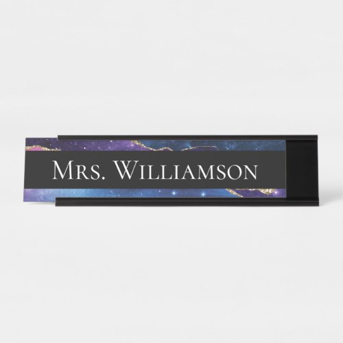 Elegant Teacher Educator Professional Desk Name Plate