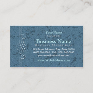Elegant Teal / Aqua Business Cards