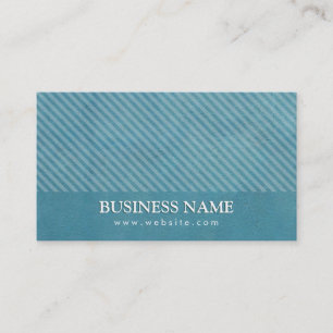 Elegant Teal Blue Math Tutor Business Card