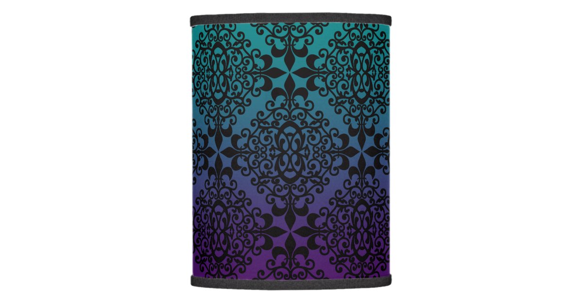 purple and black damask background