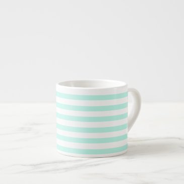 Elegant Teal & White Stripes