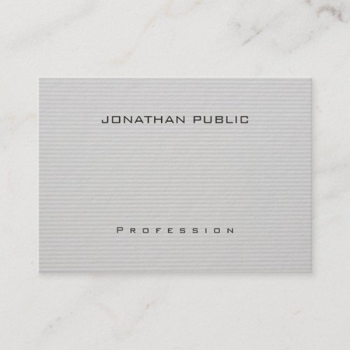 Elegant Template Modern Minimalist Professional Business Card