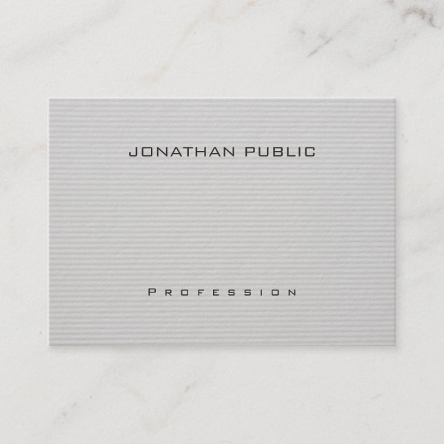 Elegant Template Modern Minimalist Professional Business Card (Front)