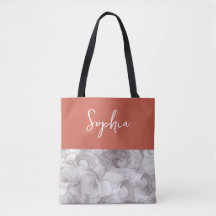 Elegant terracotta background and gray marble with