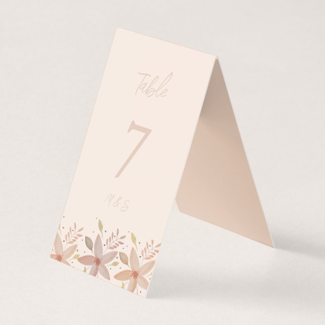 Elegant Terracotta Blush Watercolor Personalized (Front)