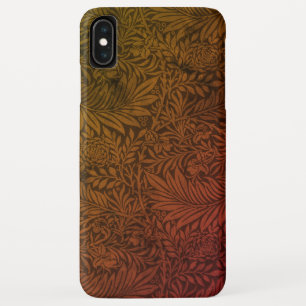 Elegant Terracotta Boho Botanical Pattern  iPhone XS Max Case